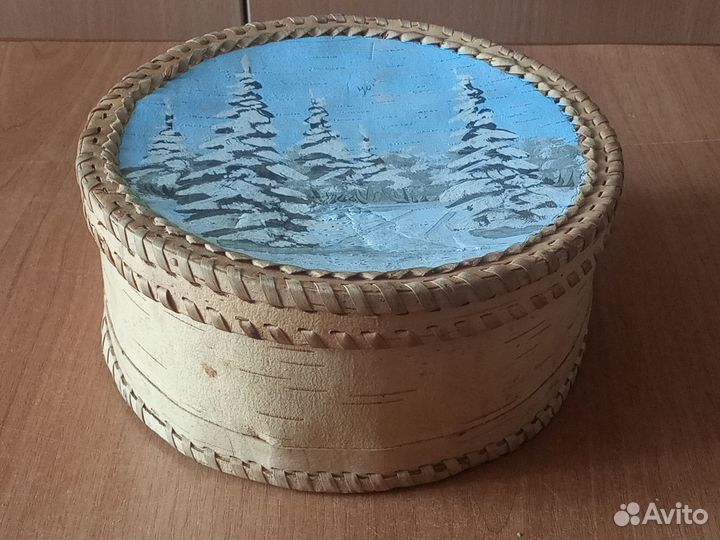 Шкатулка из бересты