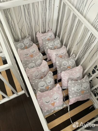 Бортики подушки 12шт