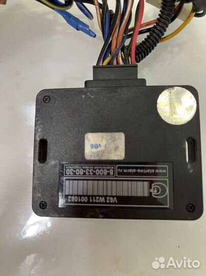 Сигнализация на мотоцикл starline v62