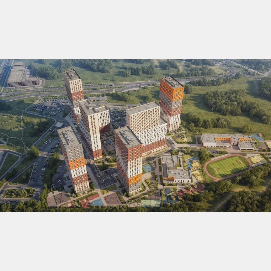 2-к. квартира, 87,3 м², 18/24 эт.