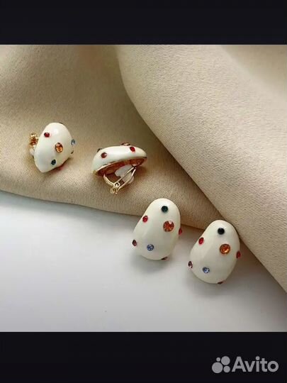 Серьги клипсы