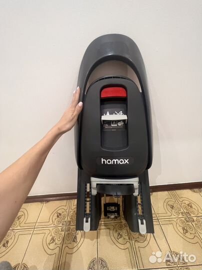 Велокресло hamax Caress with lockable bracket
