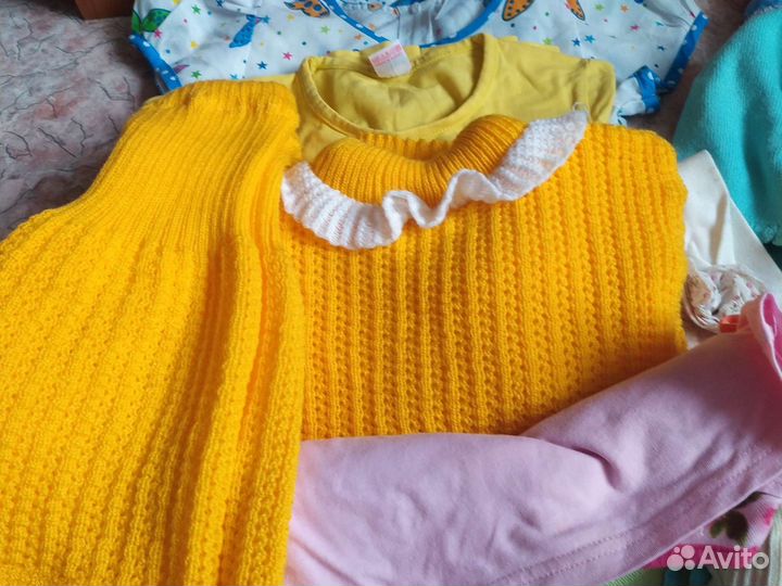 Вещи пакетом для девочки 110