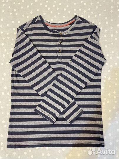 Футболки с длинным рукавом H&M, р. 140, 146-152