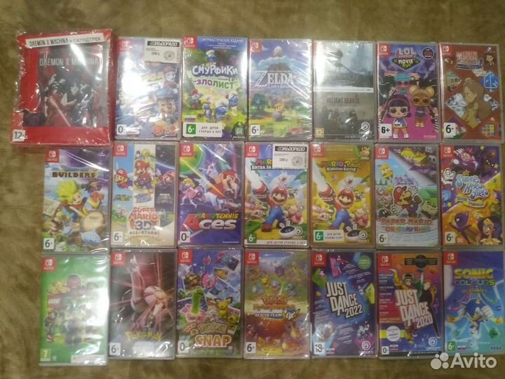 Nintendo switch новые