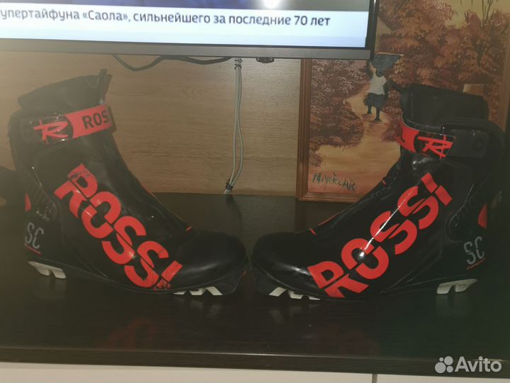 Лыжные ботинки коньковые rossignol