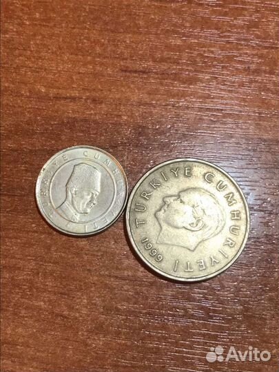 Bin lira, турецкие монеты, лиры