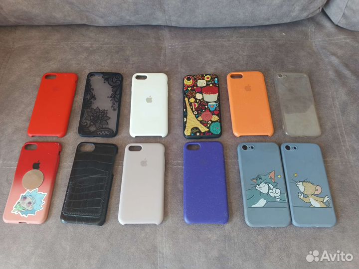 Чехлы iPhone 7-8 одним лотом