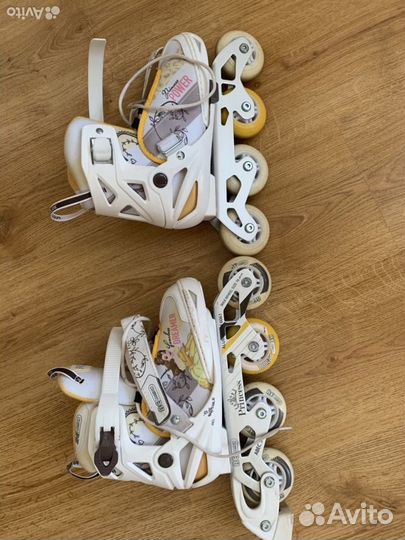 Роликовые коньки р 31-36 на девочку