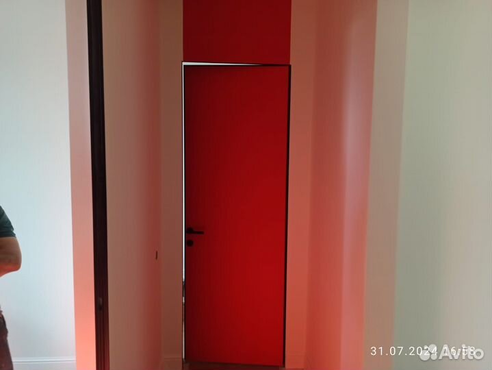 Скрытые двери под покраску