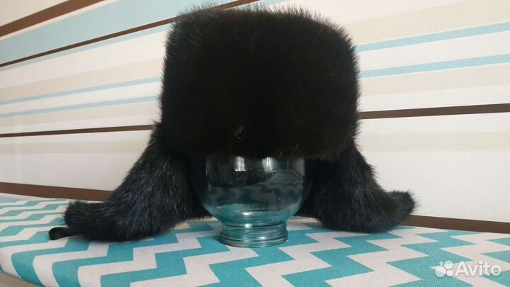 Шапка ушанка мужская