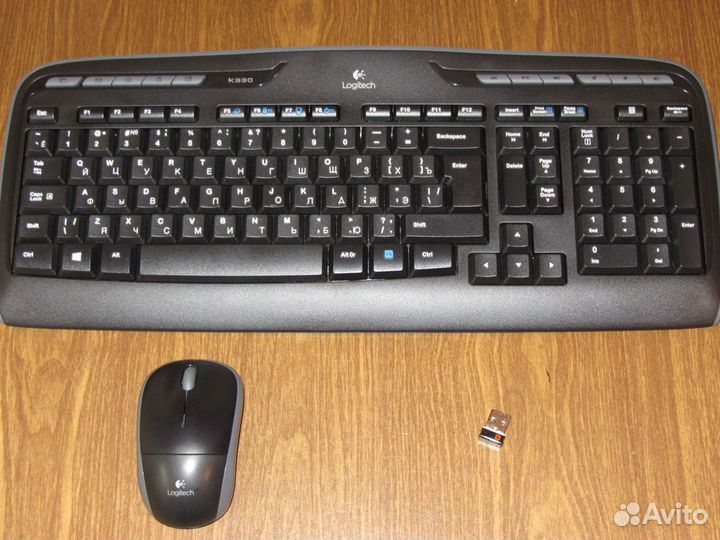 Комплект (клавиатура+мышь). Logitech MK-330