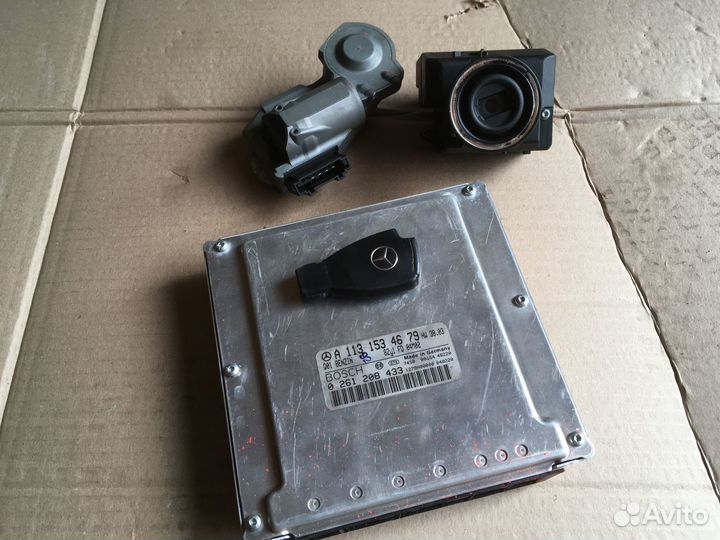 Эбу двигателя Mercedes W220 M113