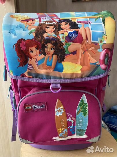 Рюкзак школьный для девочки lego