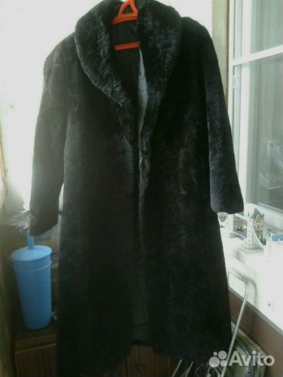 Шуба цигейковая советская новая