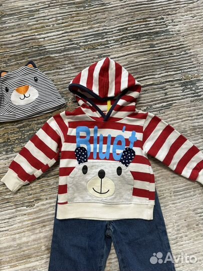 Детская одежда пакетом на мальчика 68 74