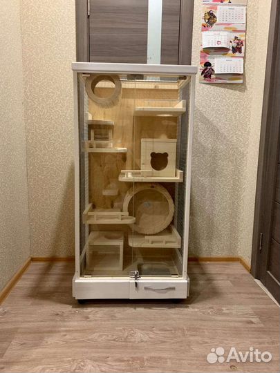 Витрина Клетка для шиншилл дегу белок и т.д