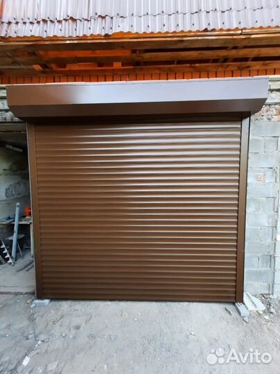 Рольставни ворота на гараж с монтажом до 48 час