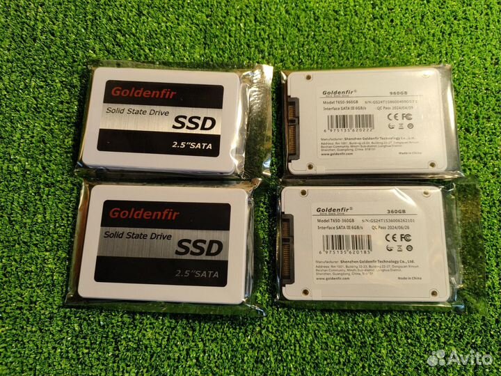 SSD Goldenfir 240-960гб, Kingston 480gb