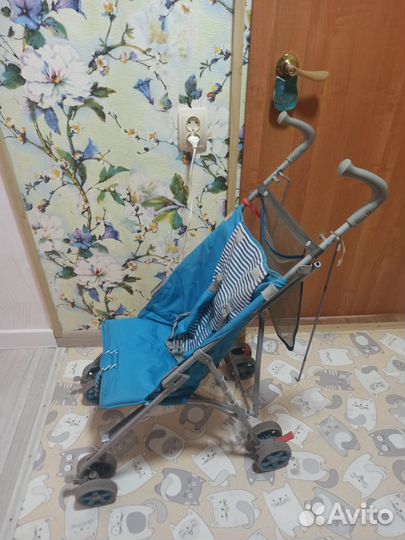 Прогулочная коляска трость бу