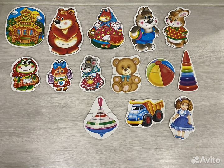 Пазлы для самых маленьких maxi