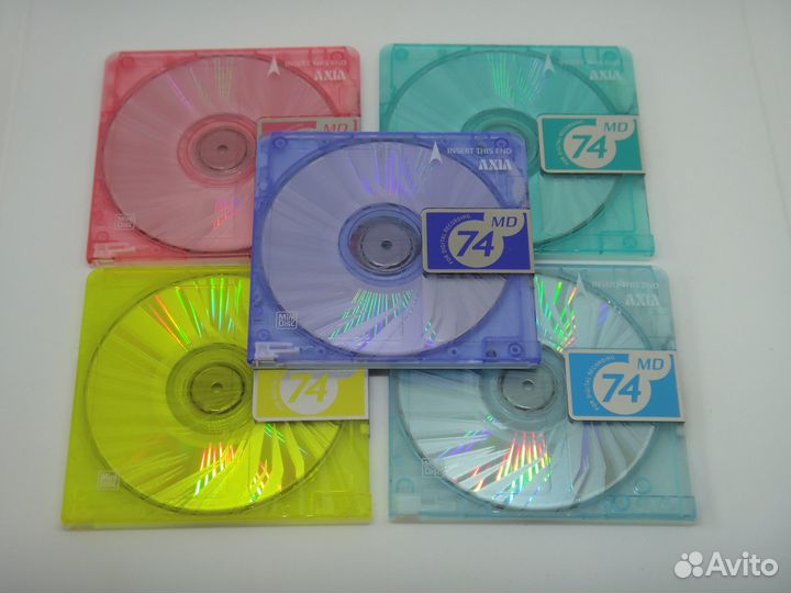 Минидиски Minidisc axia (fuji) Б/У