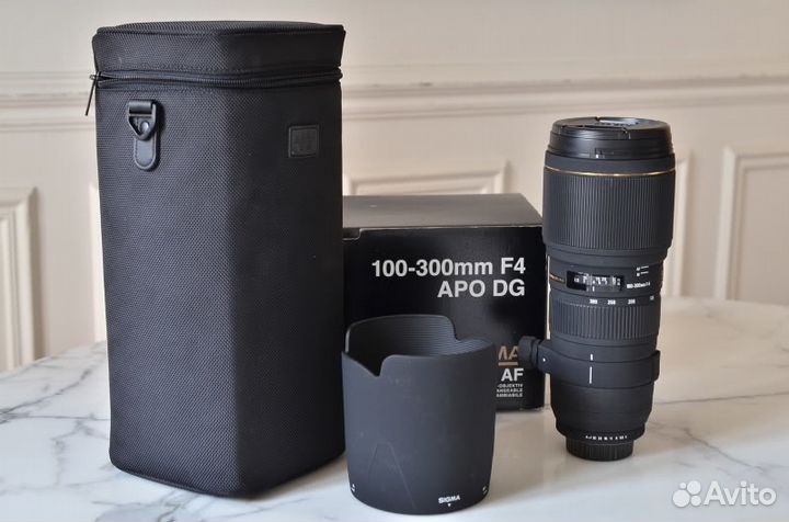 Sigma 100-300/4 для Sony A