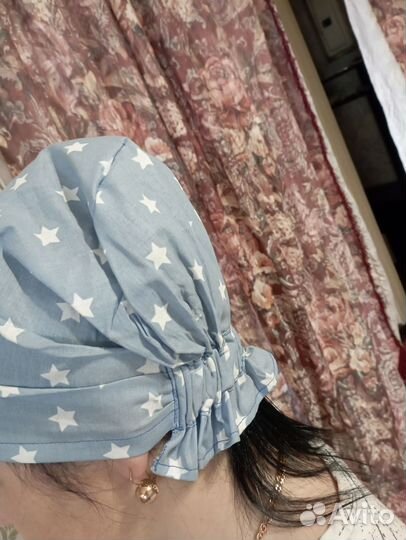 Бандана-косынка на резинке