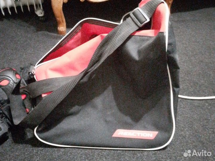 Роликовые коньки детские 32-35+защита и сумка