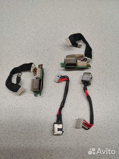 Платы, разъёмы для Asus K40 K50 K61 K70