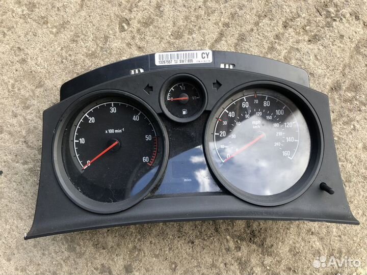 Щиток приборов opel astra H