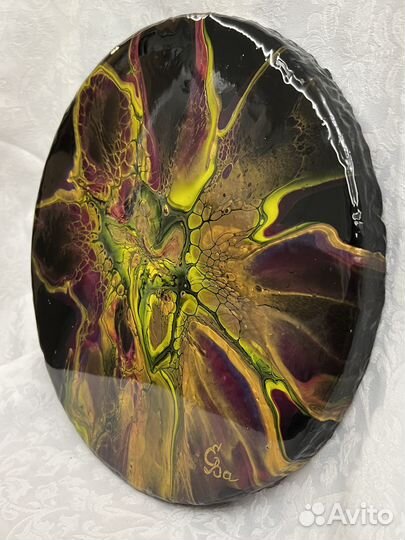 Картина абстракция Орхидея