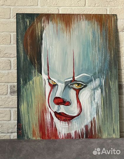Картина Пеннивайз «оно» 40*50