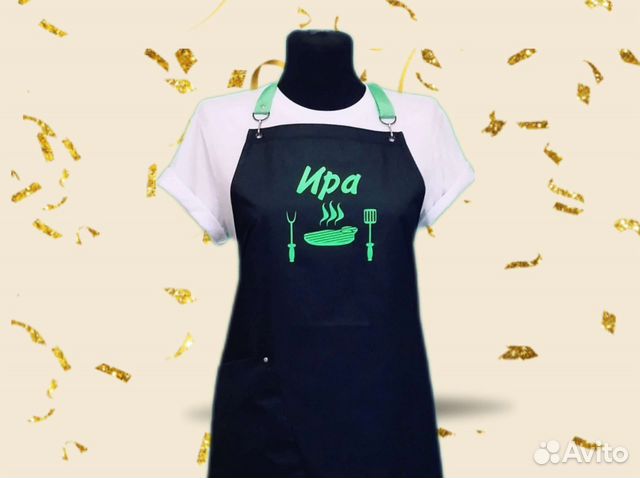 Фартук для кухни с логотипом