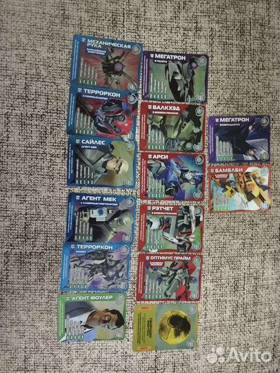 Карточки трансформеры прайм