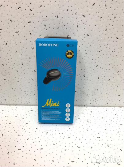 Bluetooth гарнитура Borofone BC34 Back