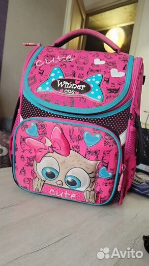 Ранец школьный для девочки бу