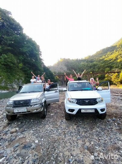 Джип тур Абхазии на 13 часов