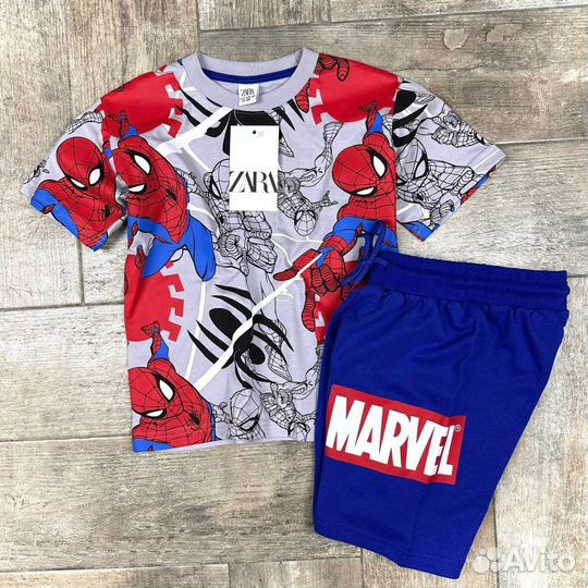 Костюм Zara человек паук на мальчика 98