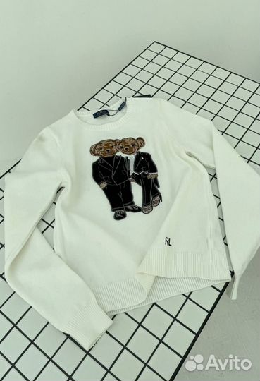 Свитер Polo Bear by Ralph Lauren (хит 2024)