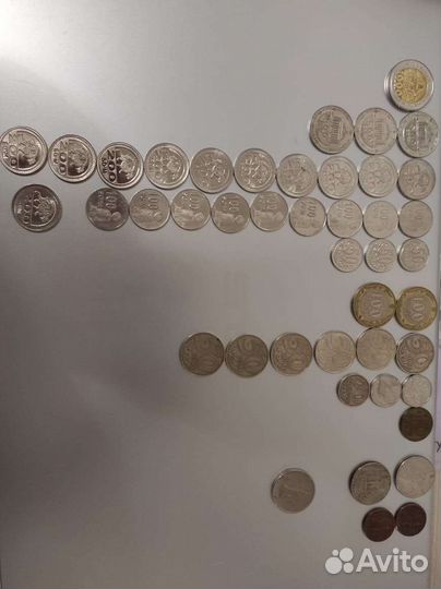 Монеты Узбекистана и Казахстана