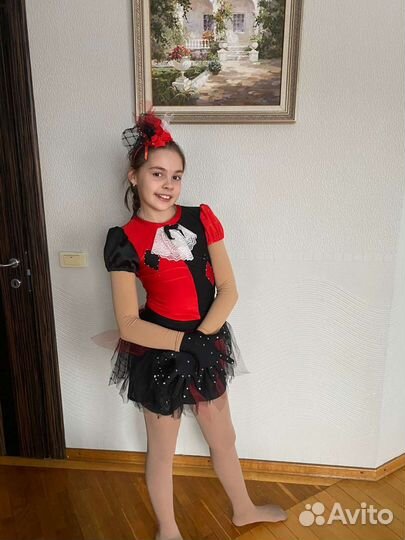 Костюм Клоунессы, Коломбино, Арлекина, Карты