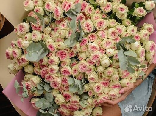 Цветы Букет Розы