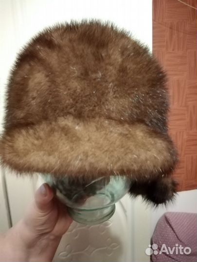 Шапка зимняя женская норковая