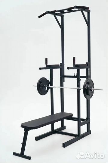 Турник брусья пресс Напольный-2 +скамья жим стойка