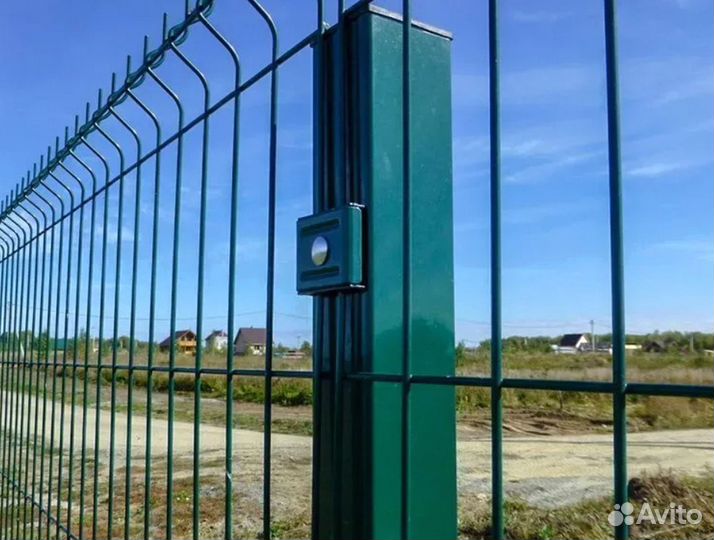 3Д сетка гиттер для забора