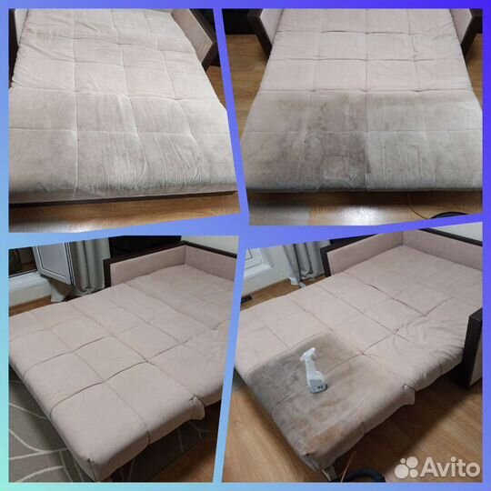 Химчистка мягкой мебели, дивана, кресла, матраса