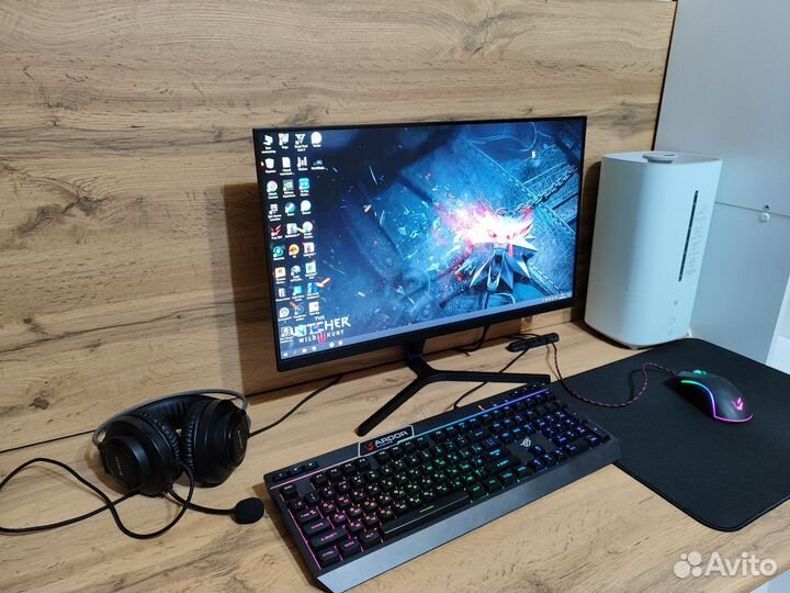 Игровой пк с монитором 165 гц