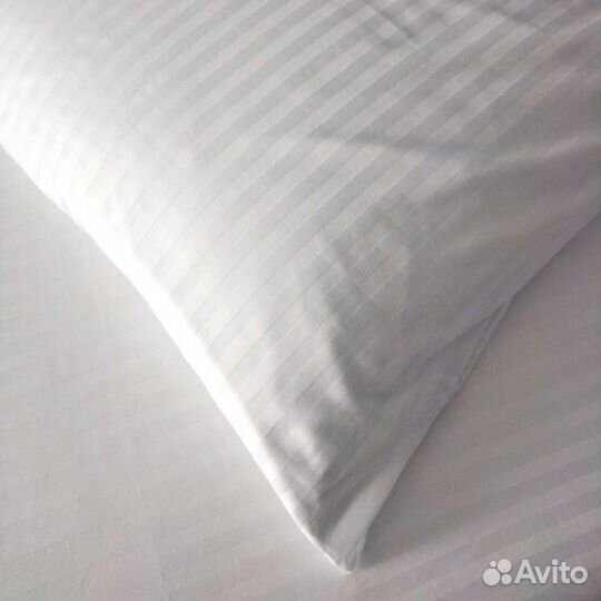 Новое постельное бельё страйп-сатин, хлопок