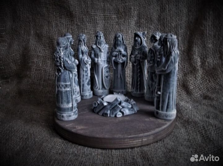 Чуры Славянских богов кумиры на алтаре